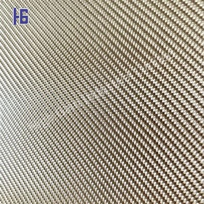 Tissus de remorquage en fibre de carbone aluminisée